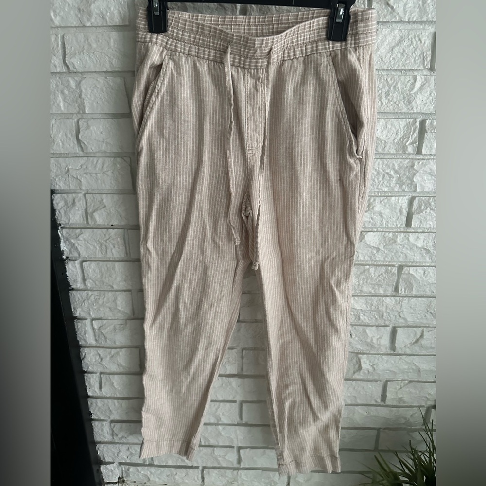 Gap linen blend pants